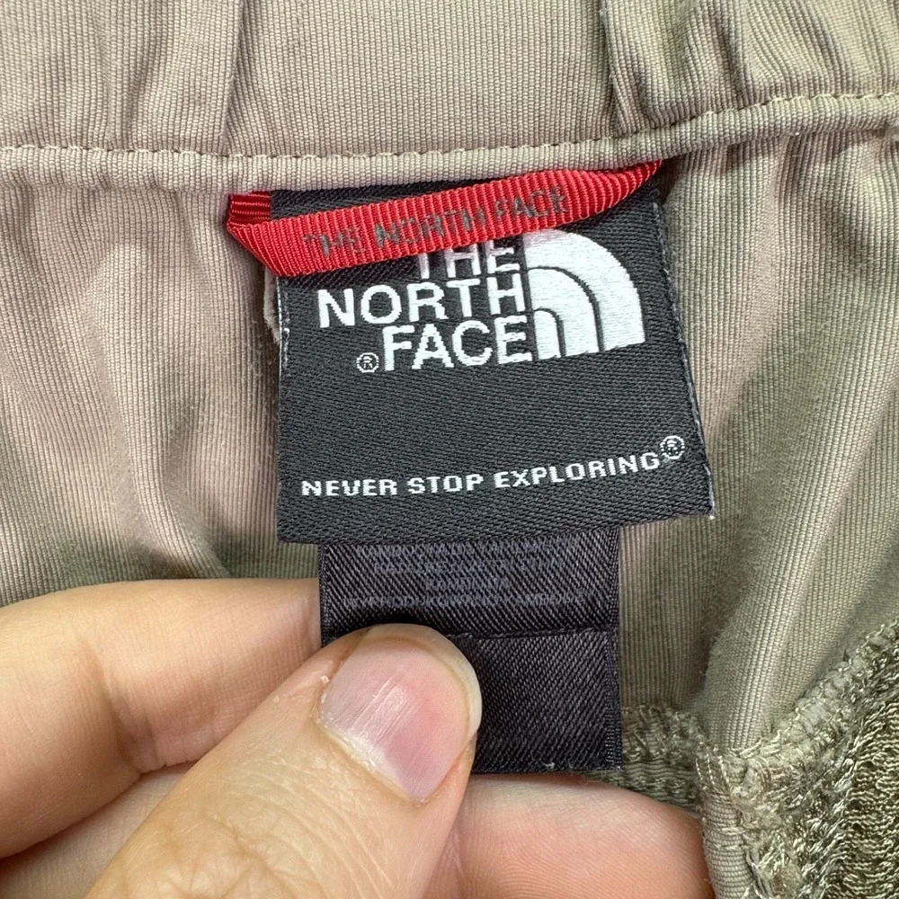 North‎ Face Pants Mens L Beige Paramount Peak Convertible Cargo Outdoor Wide Leg